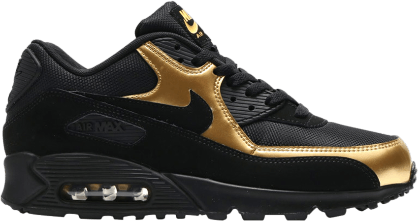 air max 90 essential black gold