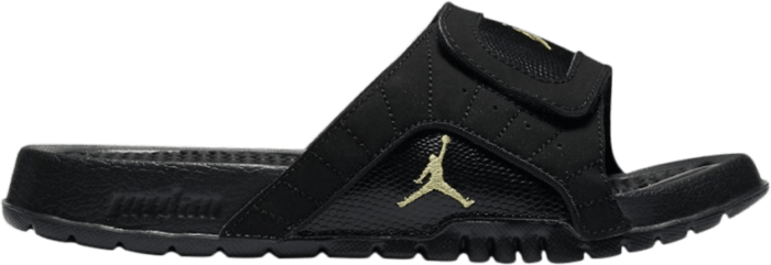 Air Jordan Jordan Hydro 12 GS Slide ‘Black Metallic Gold’ Black 820267-012