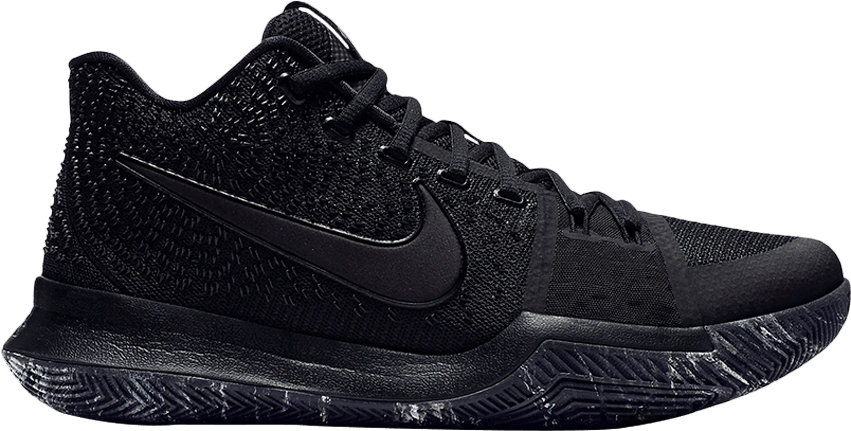 kyrie 3 black marble