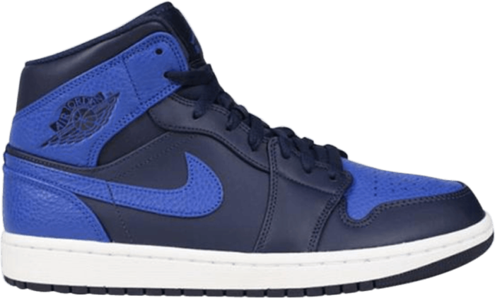 Air Jordan 1 Retro Mid GS ‘Obsidian Royal’ Blue 554725-412