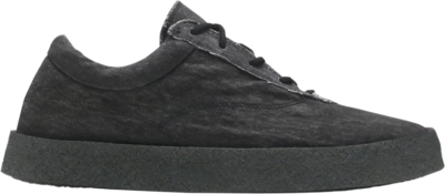 Yeezy Season 6 Washed Canvas Crepe Sneaker ‘Graphite’ Black KM5003-113