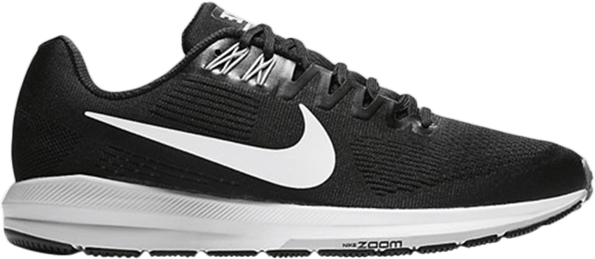 nike zoom structure 21 black