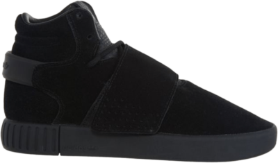adidas Tubular Invader Strap J ‘Triple Black’ Black BZ0302