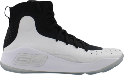 Under Armour Curry 4 Mid GS ‘Black White’ Black 1295995-004