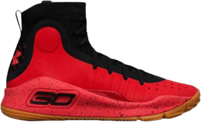 Under Armour Curry 4 Mid GS ‘Red Black’ Red 1295995-602