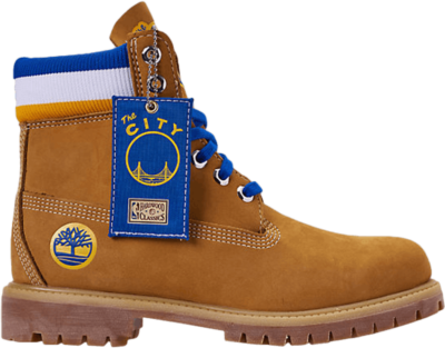 Timberland NBA x Mitchell and Ness x 6 Inch Classic Premium Boot ‘Golden State Warriors’ Brown TB0A1UD5231