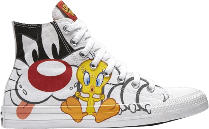 Converse Looney Tunes x Chuck Taylor All Star Hi ‘Sylvester & Tweety’ White 158886C