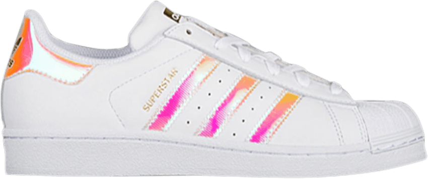 white pink superstar adidas