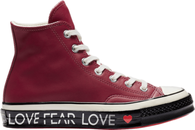 Converse Wmns Chuck 70 Hi ‘Love Graphic’ Red 563472C