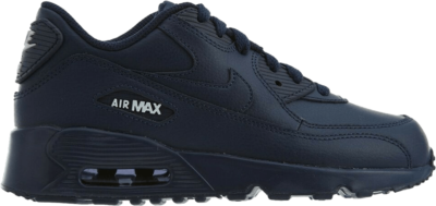 Nike Air Max 90 Leather GS ‘Midnight Navy’ Blue 833412-412