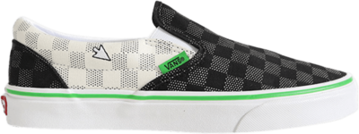 Vans Slip-On ‘Vanscii – Black White Green’ Green VN0A38F7VMP