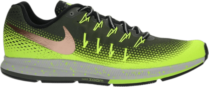 Nike Air Zoom Pegasus 33 Shield ‘Khaki Volt’ Green 849564-300