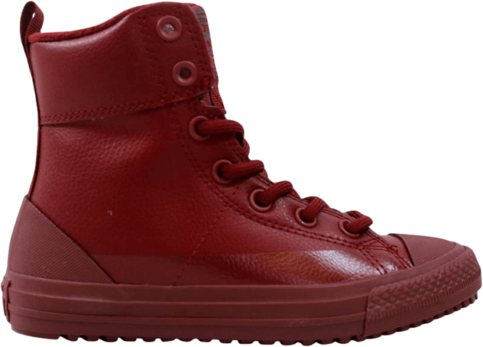 Converse Chuck Taylor All Star Asphalt Boot Hi GS 'Red Block' Red 654315C