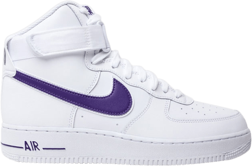 stroom Merchandising Definitief Nike Air Force 1 High '07 'Court Purple' White AT4141-103