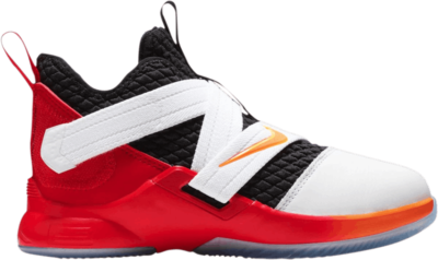 Nike LeBron Soldier 12 GS ‘Black Laser Orange’ Black AA1352-181
