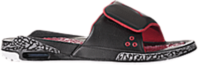 Air Jordan 3 Slide ‘Black Cement Grey’ Black 428789-010