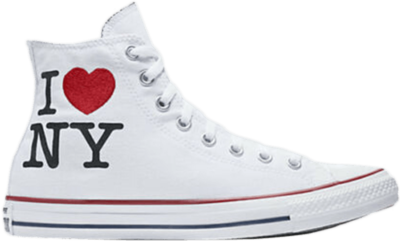 Converse Chuck Taylor All Star Hi ‘I Love NY’ White 161184F