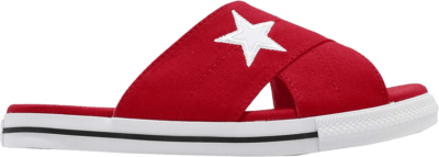 Converse Wmns One Star Slide ‘Red’ Red 565528C