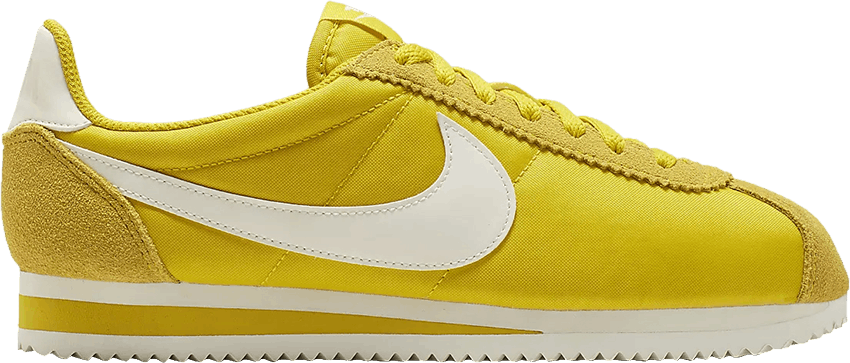 nike cortez bright citron