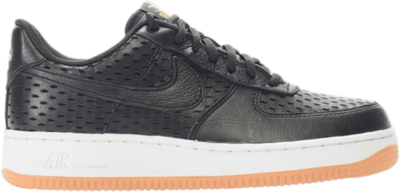 Nike Wmns Air Force 1 Low ’07 Premium ‘Black Gum’ Black 616725-005