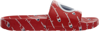 Champion IPO Slides ‘Repeat Print – Red’ Red CM100082M