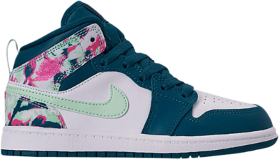 Air Jordan 1 Mid PS ‘Green Abyss Frosted Spruce’ Green 640737-300