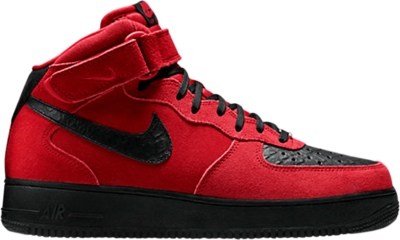Nike Air Force 1 Mid ’07 ‘University Red Black’ Red 315123-606