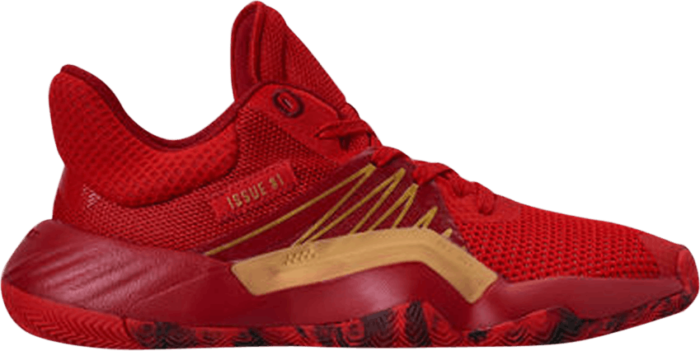 adidas Marvel x D.O.N. Issue #1 Kids ‘Iron Spider’ Red EF2935