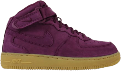 Nike Force 1 Mid WB PS ‘Bordeaux’ Red AH0756-600