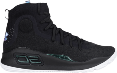 Under Armour Curry 4 Mid GS ‘Black’ Black 1295995-007