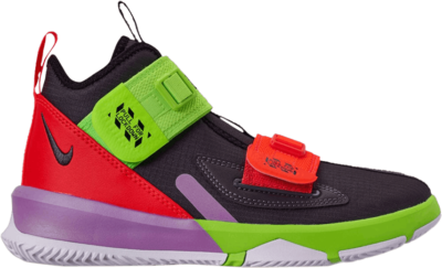 Nike LeBron Soldier 13 GS ‘Thunder Grey Crimson Green’ Grey AR7585-002