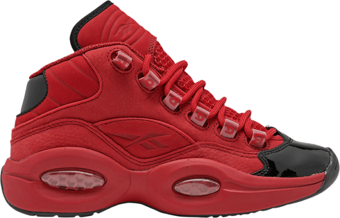 Reebok Question Mid Big Kids ‘Heart Over Hype’ Red FX4015