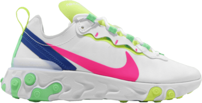 Nike Wmns React Element 55 ‘Hyper Pink’ White CU3011-161