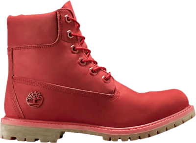 Timberland Wmns 6 Inch Premium ‘Ruby Red’ Red TB0A1JGJ