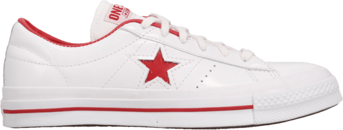 Converse One Star Ox ‘HanByeol – White Red’ White 167326C