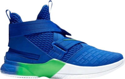 Nike LeBron Soldier 12 FlyEase 4E Wide ‘Royal Yellow Green’ Blue AV6372-400