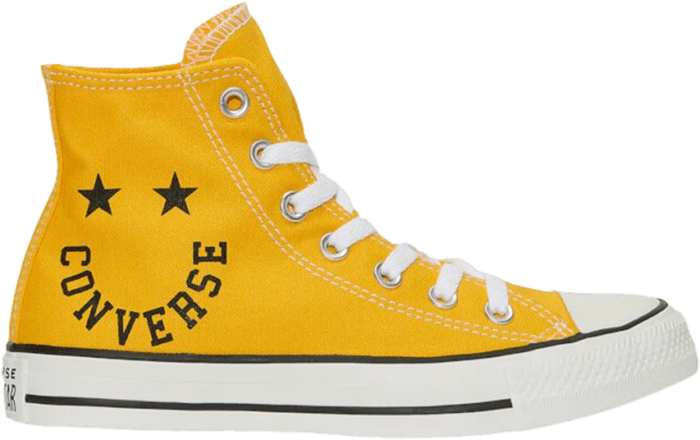 Converse Chuck Taylor All Star High ‘Smiley’ Yellow 167070F