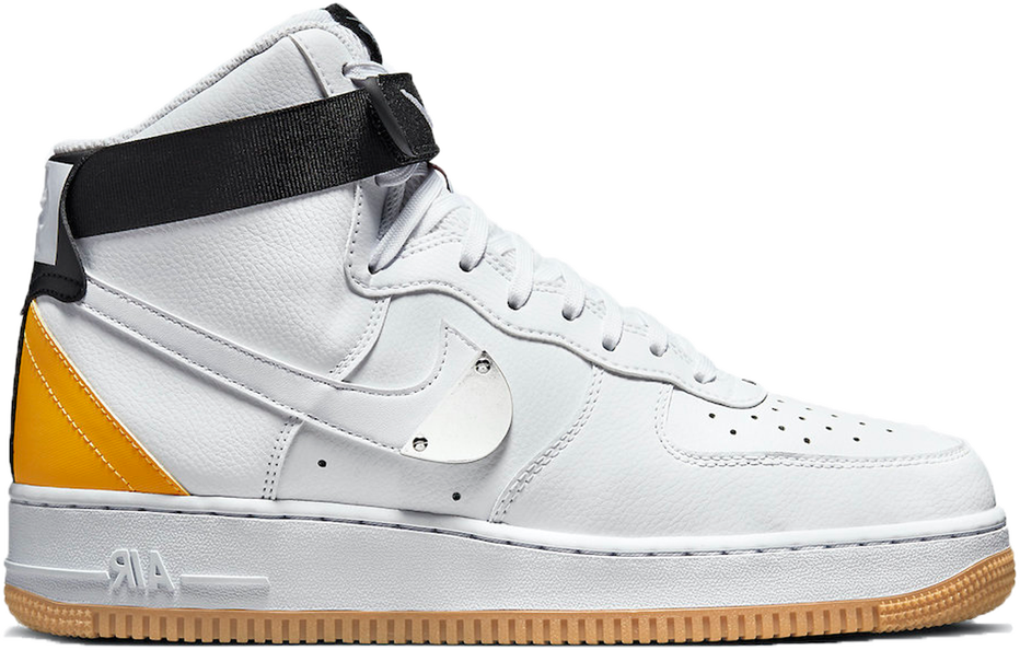 Nike Air Force 1 High NBA White University Gold CT2306-101 | Geen kleur