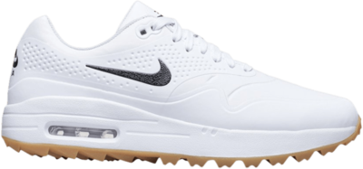 Nike Air Max 1 Golf ‘White Gum – Black Swoosh’ White AQ0863-101-BLK