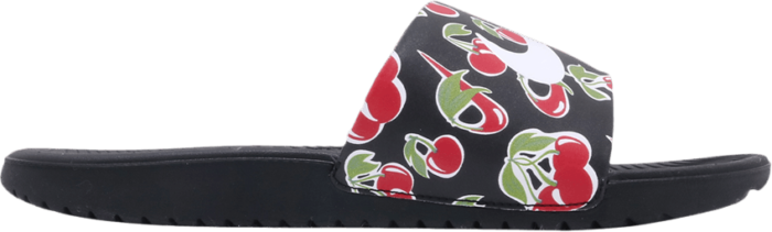 Nike Kawa Slide SE Picnic GS ‘Cherry’ Black CJ4123-001