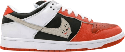 Nike Warren Lotas x Dunk Low SB ‘Jason Voorhees’ Custom Red 808RED-WHT12-WLJASON