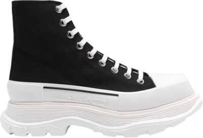 Alexander McQueen Tread Slick Boots ‘Black White’ Black 604254-W4L32-1070