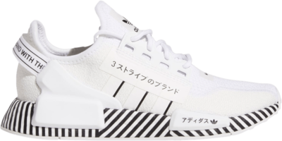 adidas NMD_R1 V2 J ‘Dazzle Pack – Cloud White’ White FY2108