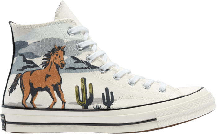 Converse Chuck 70 High ‘Twisted Resort – Old Western Sunset’ White 169821C