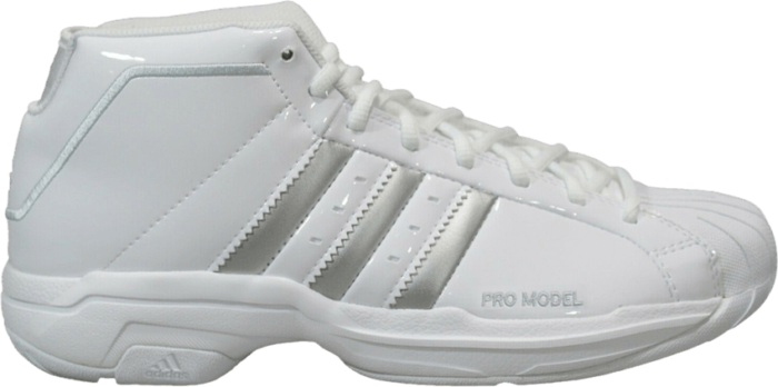 adidas Pro Model 2G Team ‘White Light Solid Grey’ White FV7049
