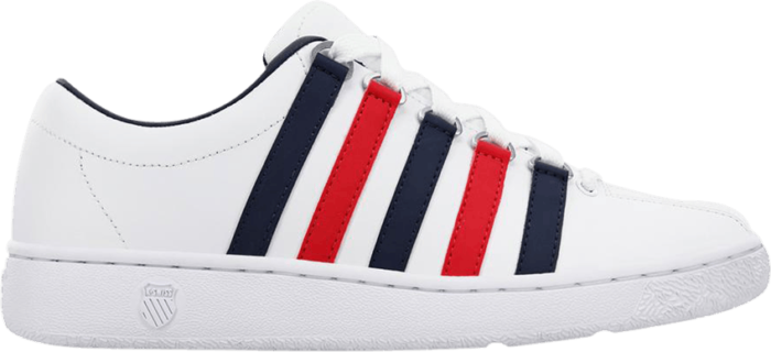 K swiss best sale red and white