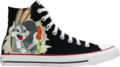 Converse Looney Tunes x Chuck Taylor All Star High ’80th Anniversary – Bugs Bunny’s Mischief’ Black 169225F