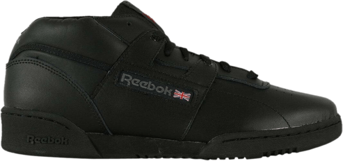 Reebok Workout Mid ‘Black Charcoal’ Black DV4577
