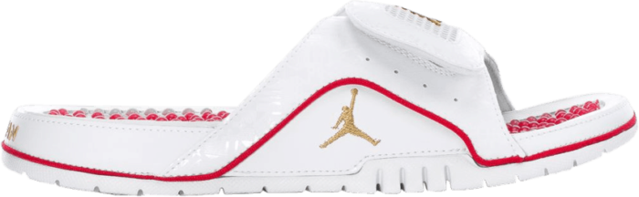 Air Jordan Jordan Hydro 4 Retro ‘University Red Metallic Gold’ White 532225-117