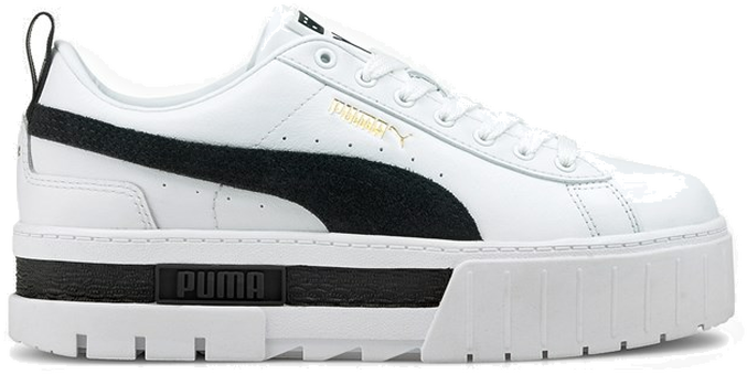 Puma Mayze Leather White 36 White 381983 001